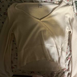 Cross Over Slim Fit Top